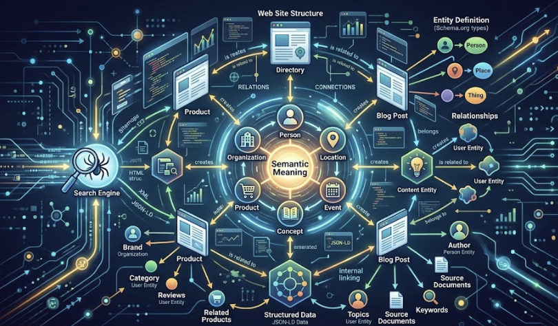 arquitectura web para SEO semántico