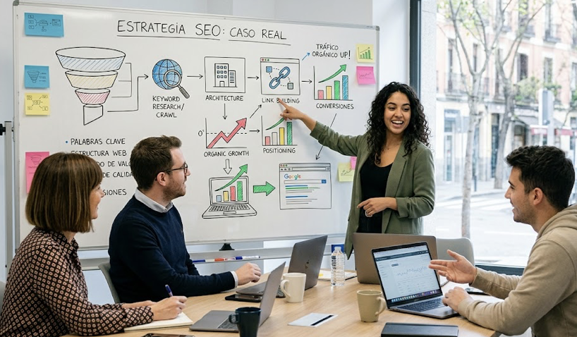 estrategia SEO caso real